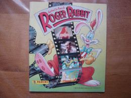 1988 Album Panini QUI VEUT LA PEAU DE ROGER RABBIT Incomplet 105/216 Vignettes - Edición Francesa