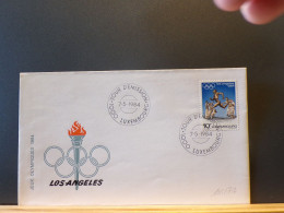 105/712  FDC  LUX.  1984 - Zomer 1980: Moskou