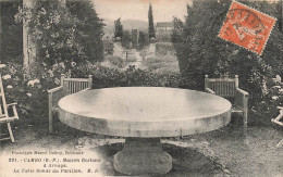 FRANCE - Cambo - Maison Rostand à Arnaga - La Table Ronde Du Pavillon - Carte Postale Ancienne - Cambo-les-Bains