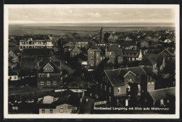 AK Langeoog, Panoramablick Mit Wattenmeer  - Langeoog