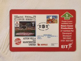 United Kingdom-(BTG-591)-Foot Ball Covers-(2)-Aston Villa-(601)-(505G46257)(tirage-1.250)-cataloge-15.00£-mint - BT Emissioni Generali