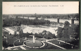 75 - PARIS - Le Jardin Des Tuileries - Vue Générale - Parks, Gardens