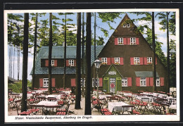 AK Altenberg I. Erzgeb., Histor. Waldschänke Raupennest, Bes. Max Nacke  - Altenberg