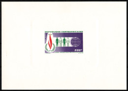 1968 Rep. Centroafricana Human Rights Proof De Luxe MNH** Lu45 - Comoros