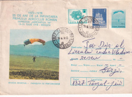 A24785 - Aviatia Sportiva Parasuta De Peformanta Cover Romania 1978 - Parachutisme