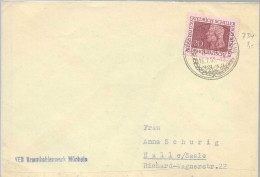 Postzegels > Europa > Duitsland > Oost-Duitsland >brief Met No  734 (18201) - Lettres & Documents