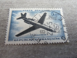 Sud-Aviation - Caravelle - 5f. - Yt Pa 40 - Bleu Foncé Et Noir - Oblitéré - Année 1960 - - 1927-1959 Used
