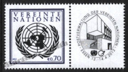 Nations Unies / United Nations Viena 2012 Yvert 756, Logo With Essen Expo Logo - MNH - Other & Unclassified