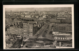 AK Rotterdam, Panorama Vanaf G. E. B. Gebouw  - Rotterdam