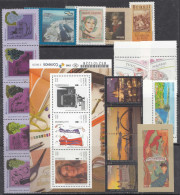 2020 Brazil Brasil Collection Of 17 Stamps And 9 Sheets MNH * Alphabet 30v Sheet Banged Top Edge** - Ongebruikt