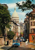 Automobiles - Paris - Rue Norvins Et Basilique Du Sacré-Cœur De Montmartre - 2CV - CPM - Voir Scans Recto-Verso - Passenger Cars