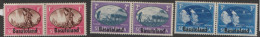 Basutoland  1938 SG 29-31  Victory   Mounted Mint - 1933-1964 Colonie Britannique