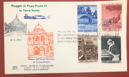 VATICAN - FDC - 1964 - Pilgrimage Of Paul VI To The Holy Land - FDC