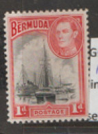 Bermuda  1938 SG 110 1d   Mounted Mint - Bermudes