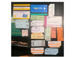 Lot De Tickets Transports En Commun - Other & Unclassified