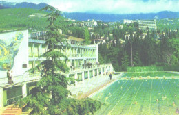 Ukraine:Ukraina:Jalta, Swimming Pool, 1978 - Estadios