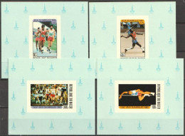 Niger 1980, Olympic Games In Moscow, 4 Proofs - Estate 1980: Mosca