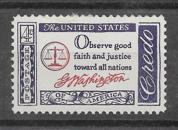 USA 1960.  Credo Sc 1139  (**) - Neufs