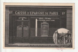 CP 75 BANQUES Caisse D''Epargne De Paris - Banche