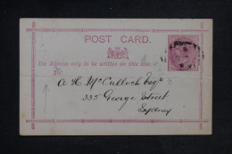 NEW SOUTH WALES - Entier Postal ( Pli Marqué )  Pour Sydney En 1879 - L 153040 - Brieven En Documenten