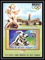 0145/ Umm Al Qiwain ** MNH Michel Bloc N°32 Munich 1972 Munchen 72 Lutte Wrestling Jeux Olympiques (olympic Games)  - Sommer 1972: München