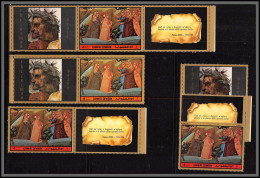 0380/ Umm Al Qiwain ** MNH Michel N°911 A Dante And Beatrice Tableau (Painting) Vignettes Labels Complet - Umm Al-Qiwain