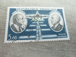 Didier Daurat (1891-1969) Et Raymond Vanier - 5f. - Yt Pa 46 - Bleu-nuit, Sépia Et Vert - Oblitéré - Année 1971 - - 1960-.... Matasellados