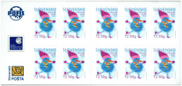 Booklet 576 Slovakia Christmas Post 2014 - Unused Stamps