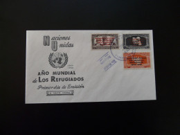 FDC Année Mondiale Du Réfugié World Refugee Year Panama 1960  - Vluchtelingen