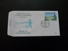 FDC Musée De L'eau Water Museum Belgique 1995 - Eau