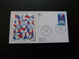 FDC France Israel 1999 - Covers