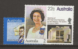 1980 MNH Australia Mi 699, 708, 714 Postfris** - Mint Stamps