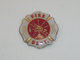 Pin's FIRE DEPARTMENT A - Pompiers