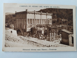 Subcentral Electrica Entre Alsasua Y Zumarraga, Espana, Spanien, 1925 - Segovia