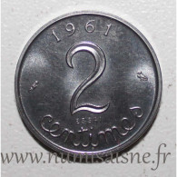 GADOURY 108 - 2 CENTIMES 1961 - TYPE EPI - ESSAI - KM A933 - SPL - Essays & Proofs