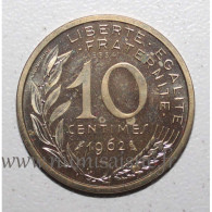 GADOURY 293 - 10 CENTIMES 1962 - TYPE MARIANNE - ESSAI - KM E108 - SPL - Probedrucke