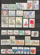 Lot De 65 Timbres Oblitérés Tchécoslovaquie 1976 / 1977 - Used Stamps