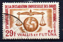Wallis Et Futuna  - 1963  -  Droits De L' Homme  - N° 169  - Oblit - Used - Oblitérés