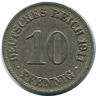 10 PFENNIG 1911 A ALEMANIA Moneda GERMANY #DB323.E.A - 10 Pfennig