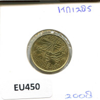 10 EURO CENTS 2008 FRANKREICH FRANCE Französisch Münze #EU450.D.A - Frankrijk