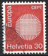 Switzerland 1970. Scott #515 (U) Europa - Oblitérés