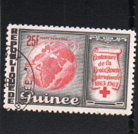 1963 Rep. Guinea - Croce Rossa - Croix-Rouge