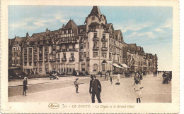 KNOKKE "LA DIGIUE-GRAND HOTEL"CP COLORISEE -MARCO MARCOVICI - Knokke