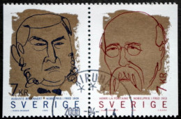 Sweden 1999  Nobel Prize Winners   MiNr. 2200-01 (O)  ( Lot  I 463 ) - Gebraucht