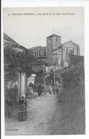 La Chaize-Le-Vicomte , Vue Prise De La Route Des Noyers , Scène Animée Avec Femmes Et Enfants - La Chaize Le Vicomte