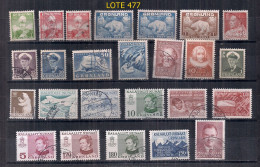 GROENLAND LOT DE TIMBRES OCCUPÉS +++ 50 EUROS - Colecciones & Series