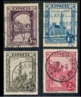 ● BELGIO EXPRESS  1929  - N. 1 . . . 5  Usati , Serie Quasi Completa  Cat. 20,70 €  Lotto N. 418 ️ - Autres & Non Classés