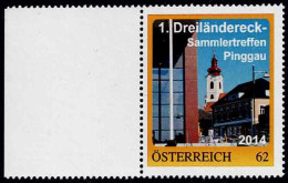PM Pinggau - 1. Dreiländereck - Sammlertreffen  2014 Ex Bogen Nr. 8110816  Postfrisch - Personnalized Stamps