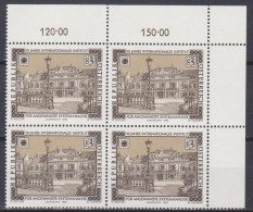 1982 , Mi 1720 ** (1) - 4er Block Postfrisch -  10 Jahre Internationales Institut Für Angewandte Systemanalyse - Unused Stamps