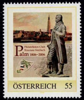 PM  Philatelisten  Club - Braunau-Simbach Palm 1806 - 2006  Ex Bogen Nr. 8015570  Postfrisch - Timbres Personnalisés